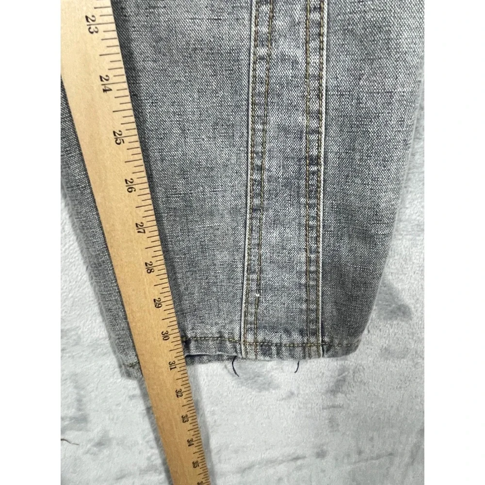 Vintage Guess for Men Georges Marciano Gray High Waist Button Fly Jeans 29